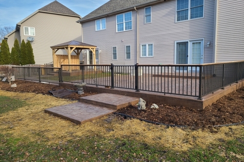 Residential Contractors in Ann Arbor complete new project for a covered patio