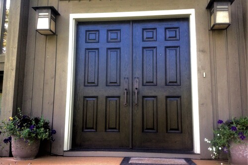 New door replacement in Ann Arbor completed by the Wilderness Construction team
