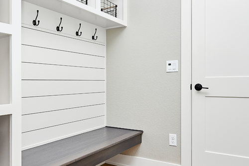 Mudroom crafted by Ann Arbor contractors