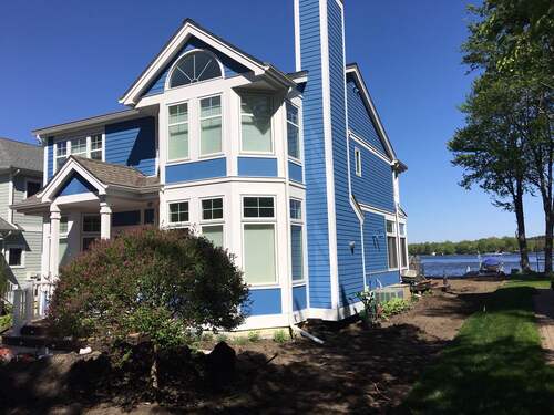 Side View of Siding Replacement in Ann Arbor Home