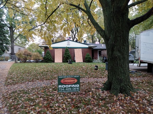 Roof Replacement Job in Ann Arbor