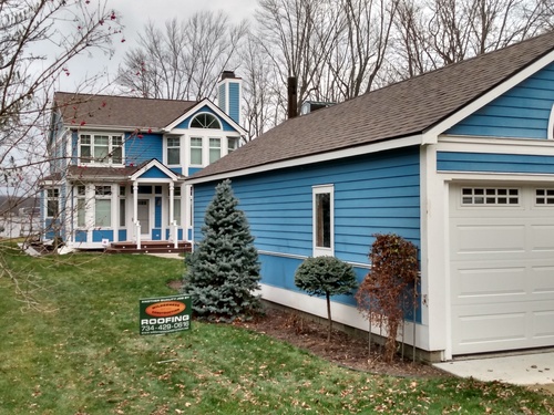 Residential Roof Replacement Job in Ann Arbor